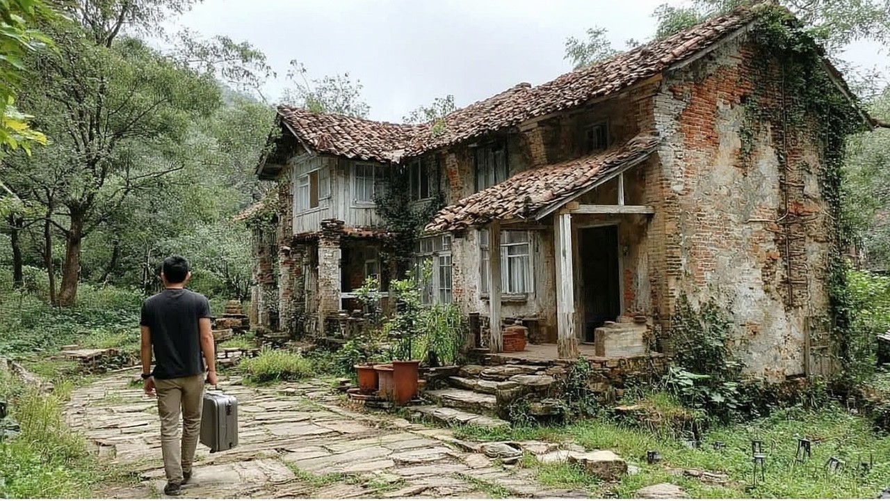 Потрясающая реконструкция &mdash; осиротевший гений превратил заброшенный старый дом в роскошное жилище.