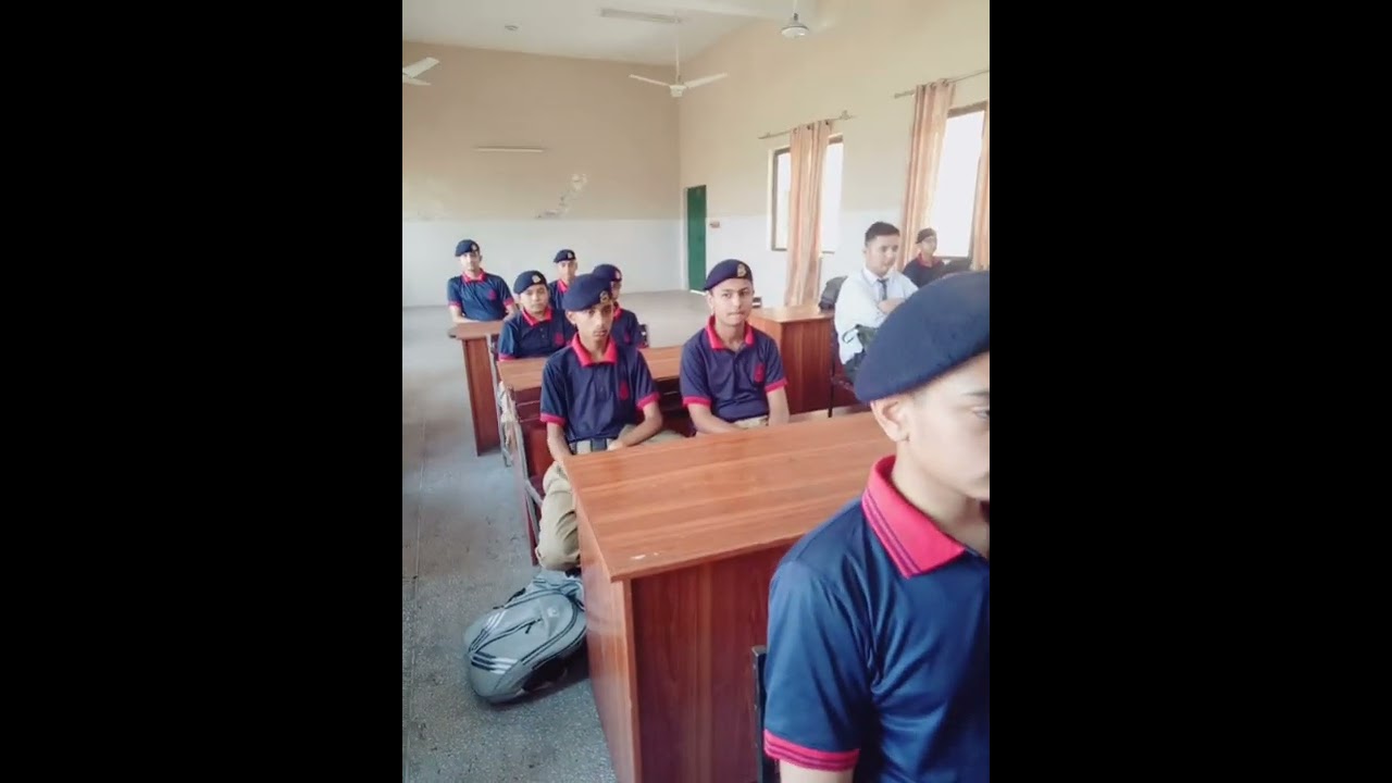 12 the Entry of 8th class Section (B) Cadet College Pasrur Sialkot