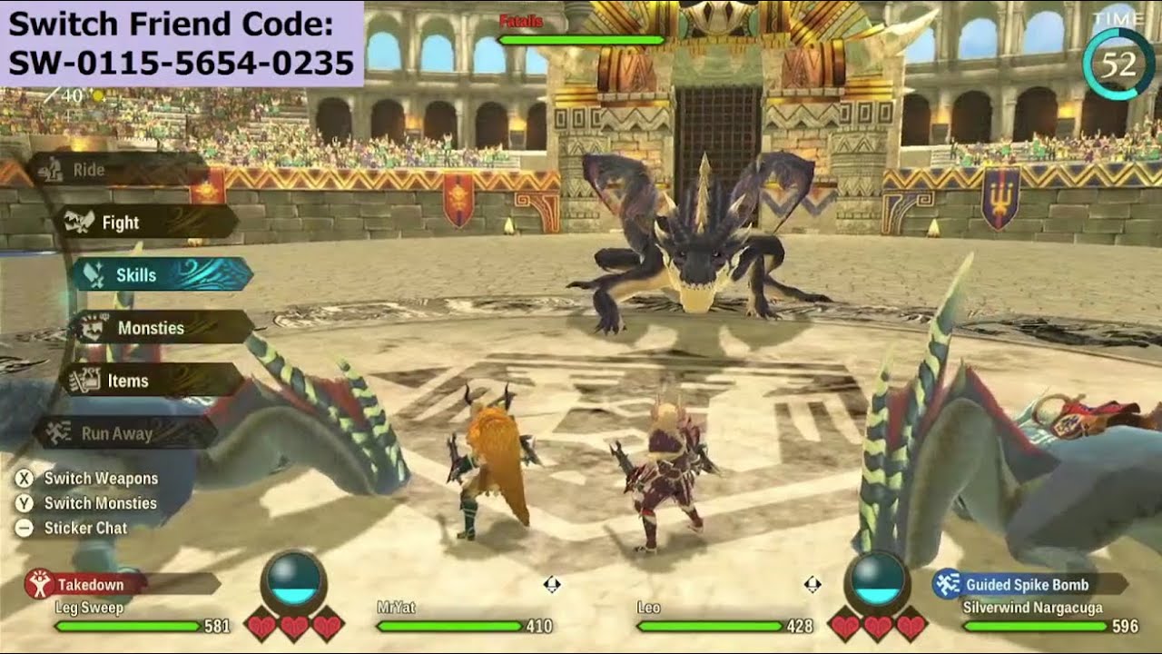 Monster Hunter Stories 2 - Fatalis Coop (Takedown Fun)