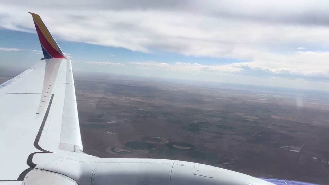 Imua One Spotted | Southwest 737-8H4 Descent and Landing Denver (KDEN/DEN)