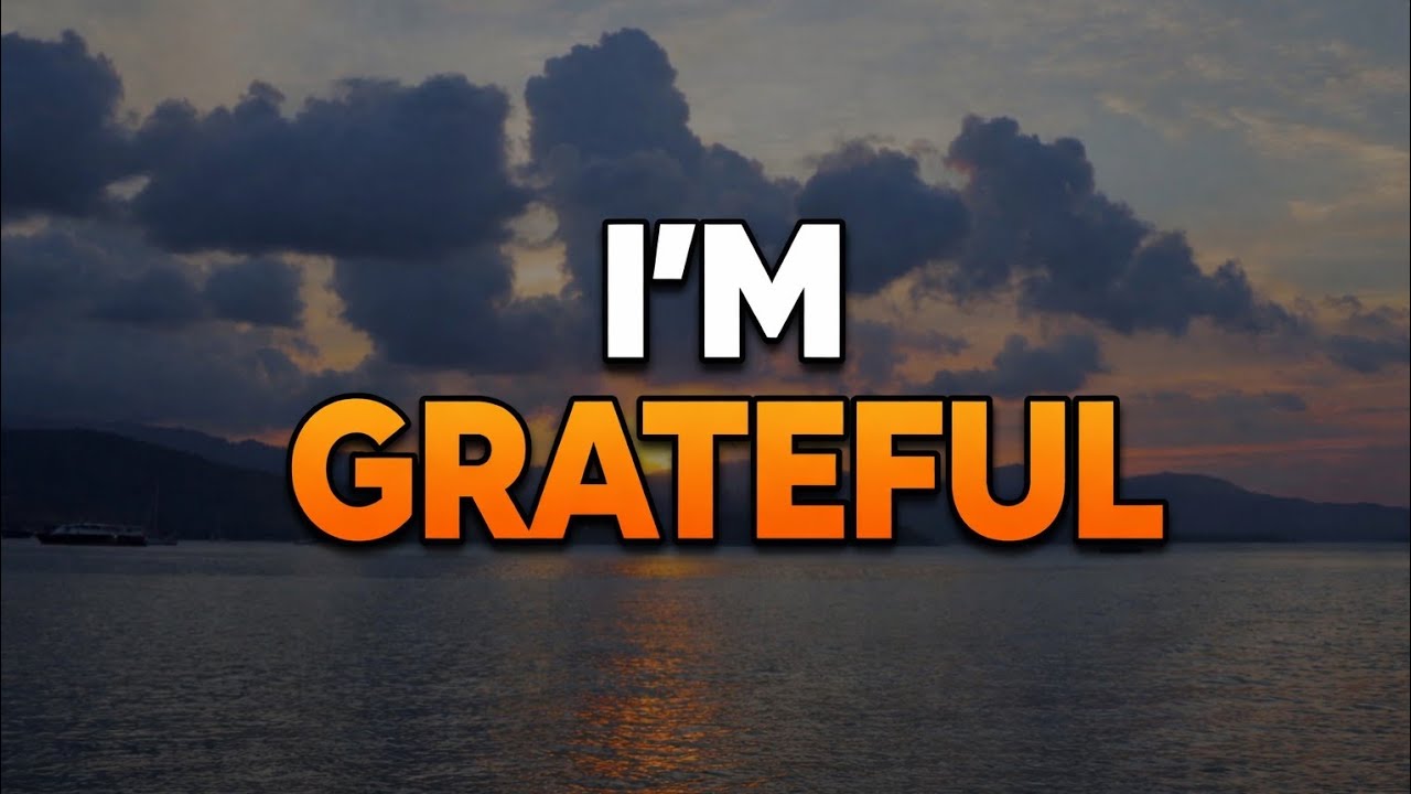 I'm Grateful - Official Lyric Video