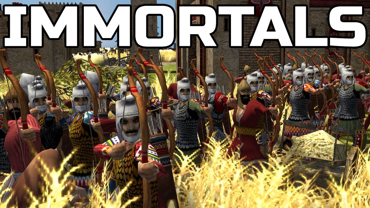 0 A.D. 1v1 | Persian Immortals against Briton War Chariots | vs borg-