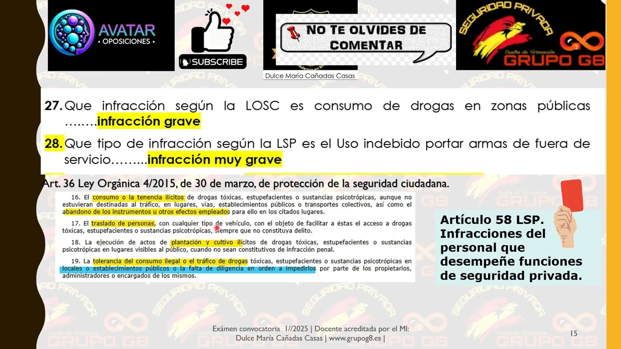 COMENTARIO EXAMEN CONVOCATORIA 1 2025 VSP