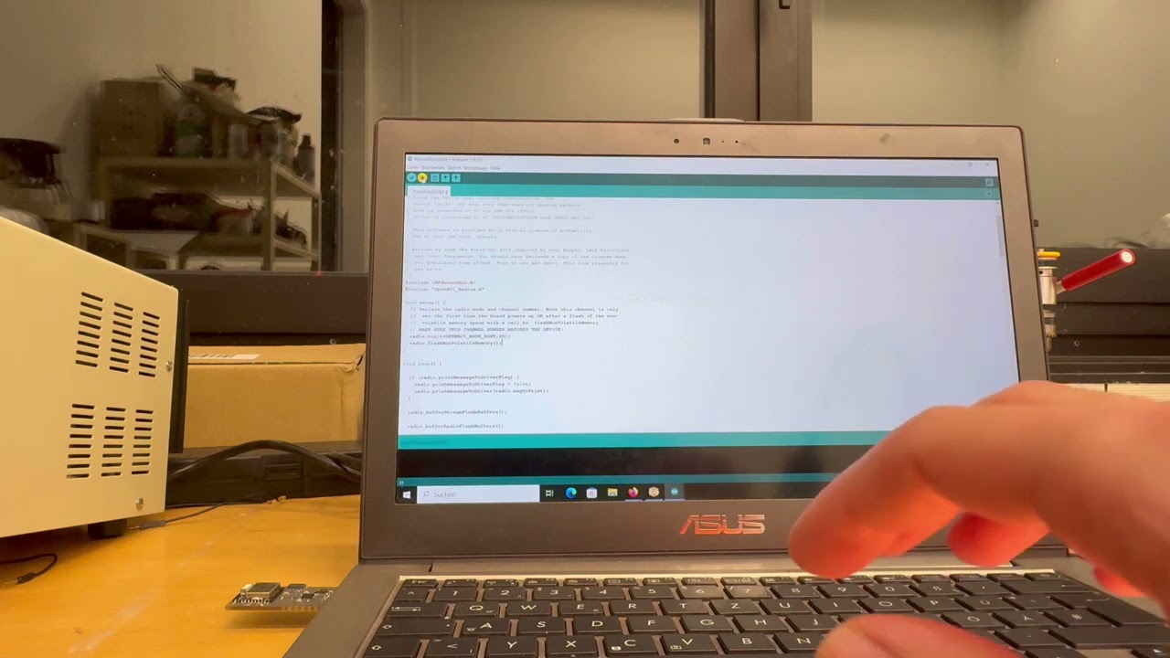 How to program the OpenBCI Cyton dongle