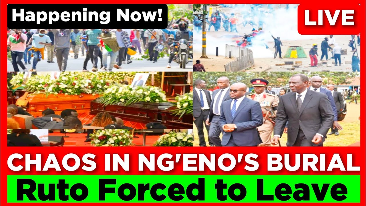 Breaking News! Ruto Forced to Leave Ng'eno's Burial After This Happened in Emurua Dikiir Today