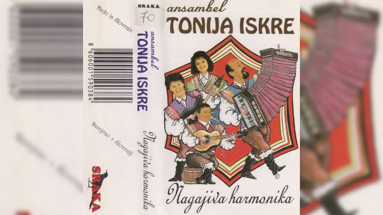 Ansambel Tonija Iskre - Moji plavolaski (Nagajiva harmonika, 1991)