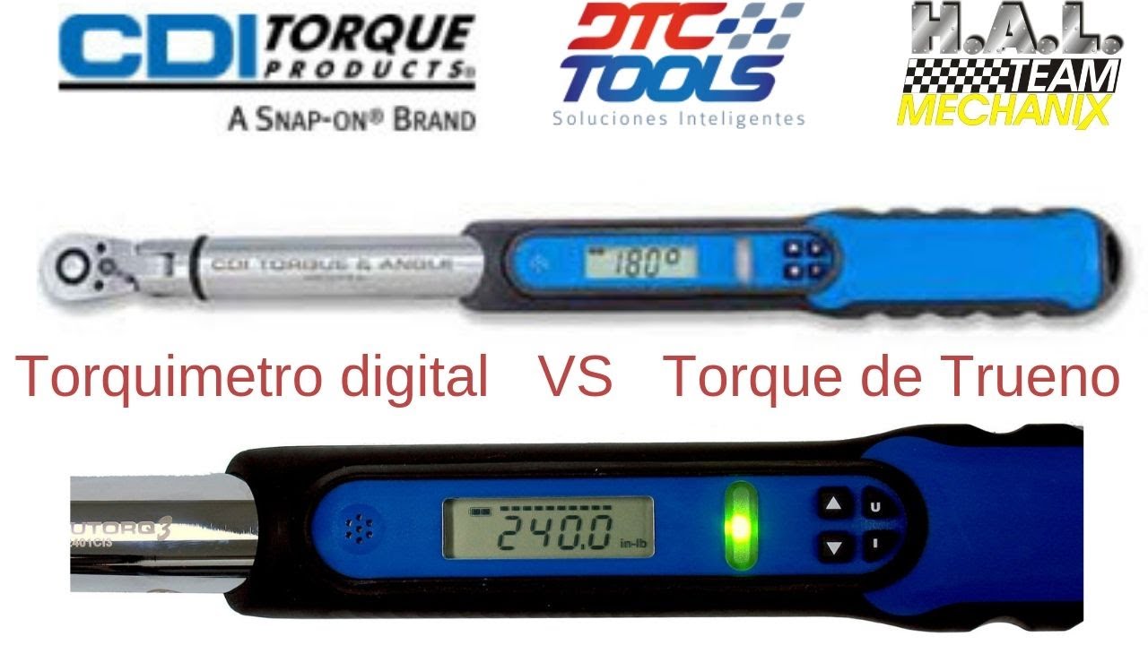 Torquimetro digital VS Torque de trueno.