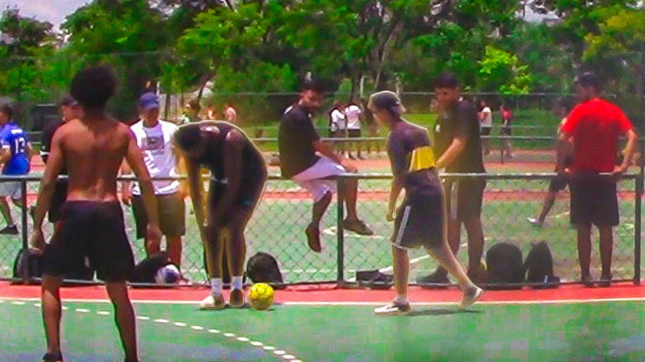 CHAMOU PARA O DRIBLE COM A QUADRA LOTADA - JOGO REAL/RACHÃO