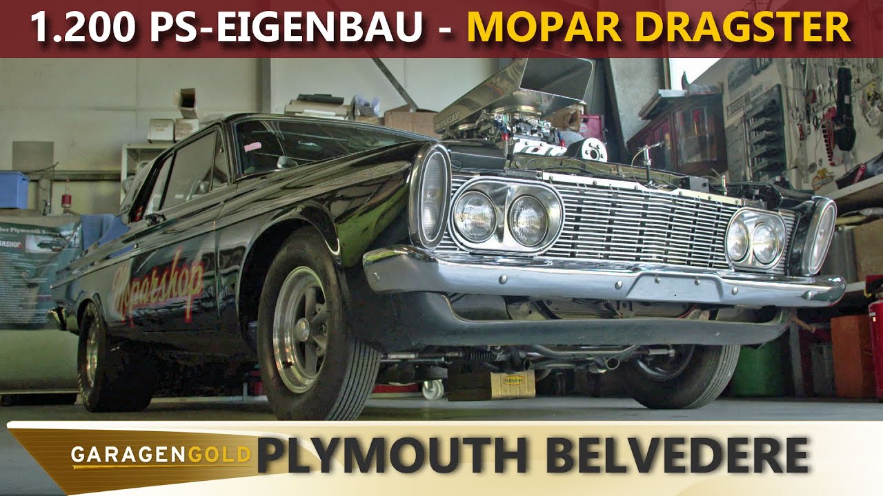 Garagengold Plymouth Belvedere - Eigenbau mit 1.200 PS