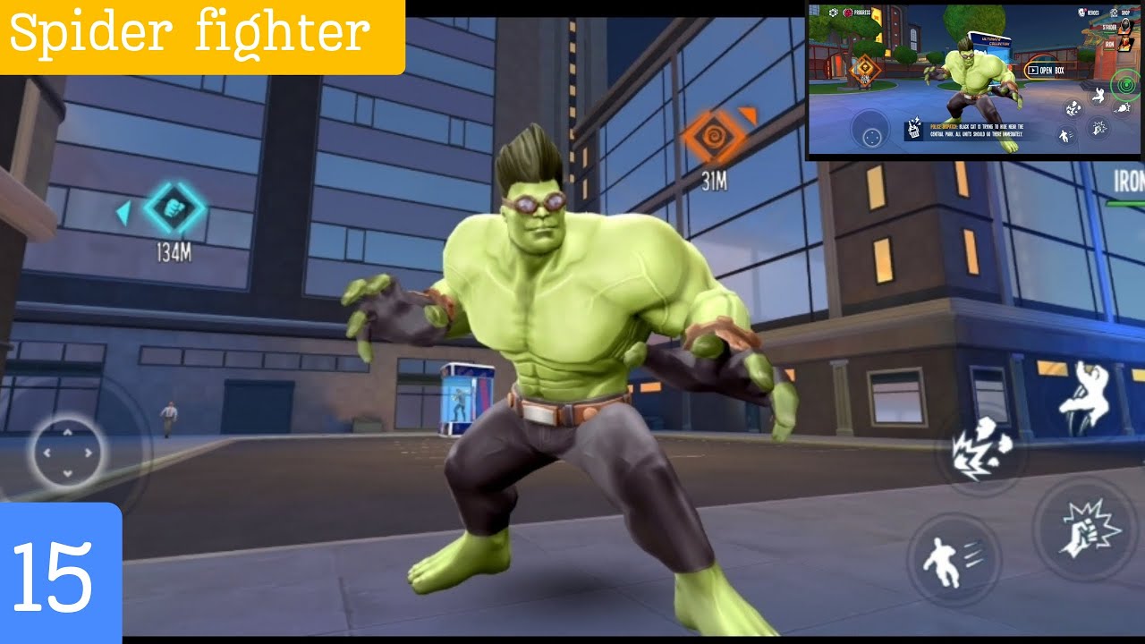 Spider fighter 3 gameplay walkthrough part 15🥇(Android)