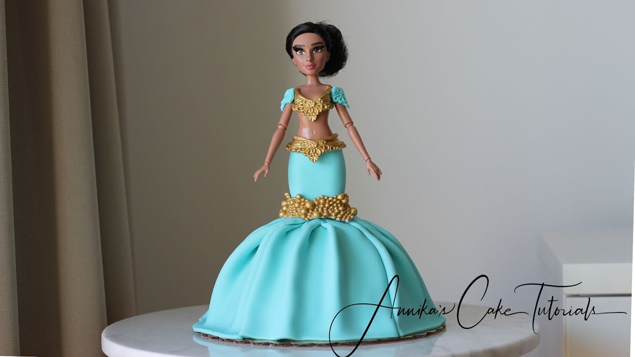 Jasmine doll cake | Disney princess cake