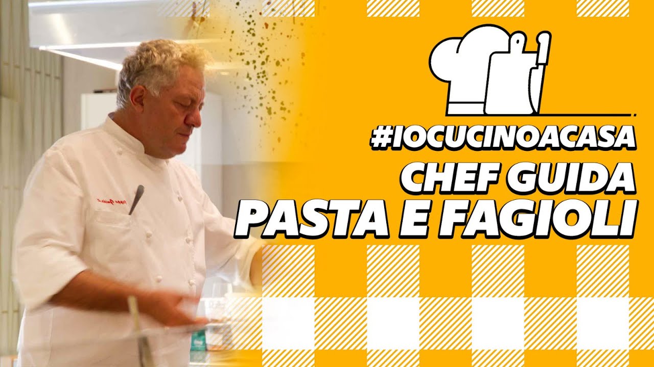 Coronavirus, la pasta e fagioli dello chef Peppe Guida per #iocucinoacasa
