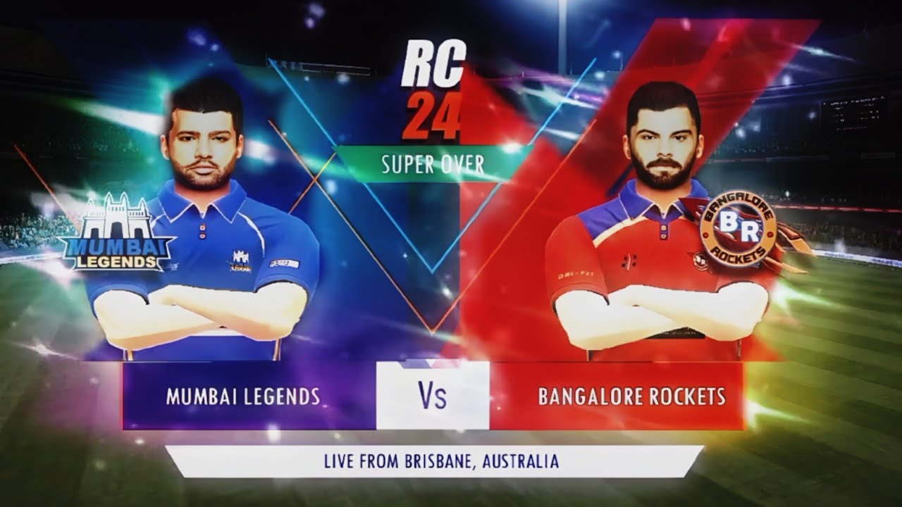 Mi Vs Rcb Vintage Super Over In IPL 2024 | Real Cricket 24 |