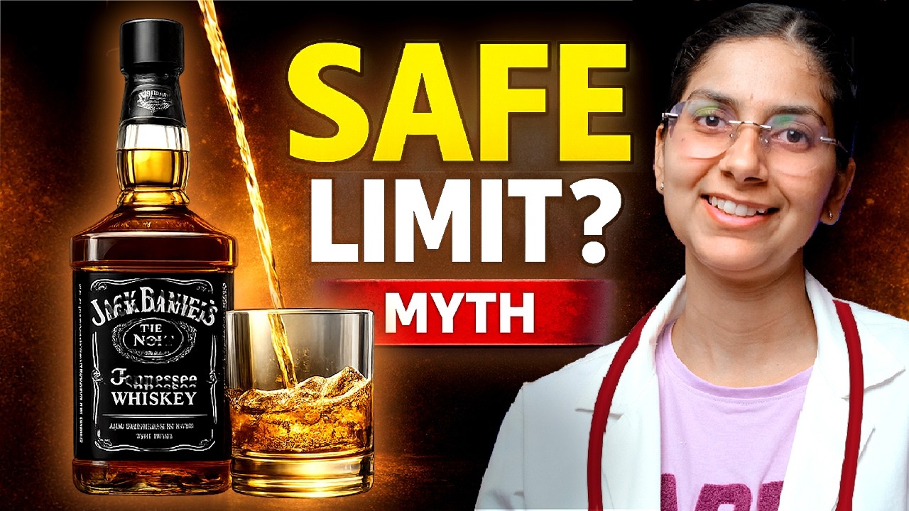 What Is The Safe Limit For 🍺Alcohol Consumption? | Dr. Richa Tiwari