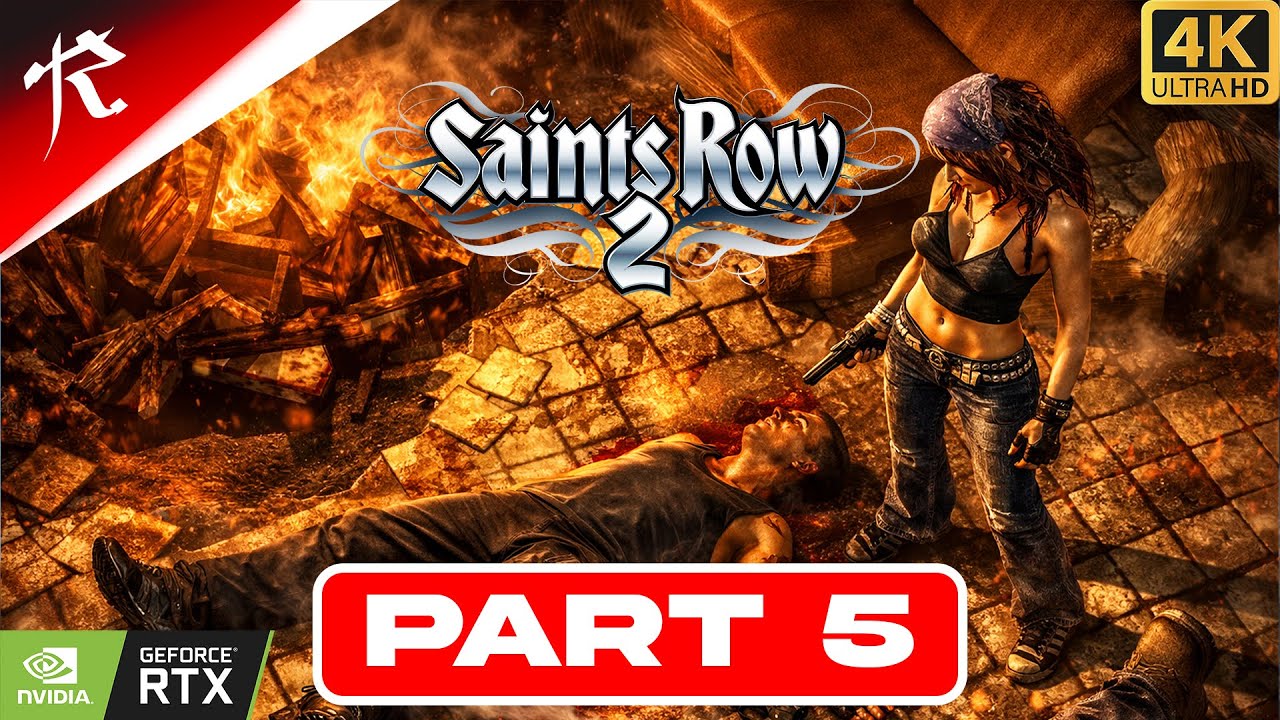 Saints Row 2 Part 5 - Full Walkthrough | Ultra Realistic Graphics Mod [4K 60FPS] No Commentary