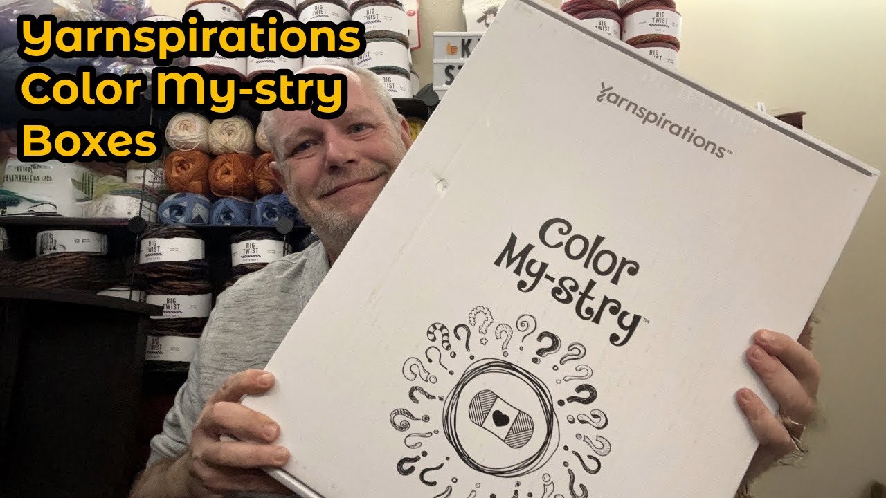 💲💲Great Deal on Yarn Mystery Boxes. Yarnspirations Color My-stry. All 6 Boxes🤩⭐
