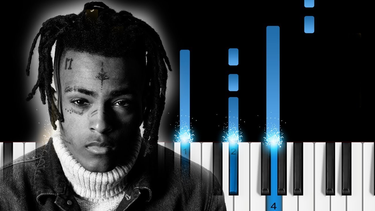 XXXTentacion - Moonlight - Piano Tutorial