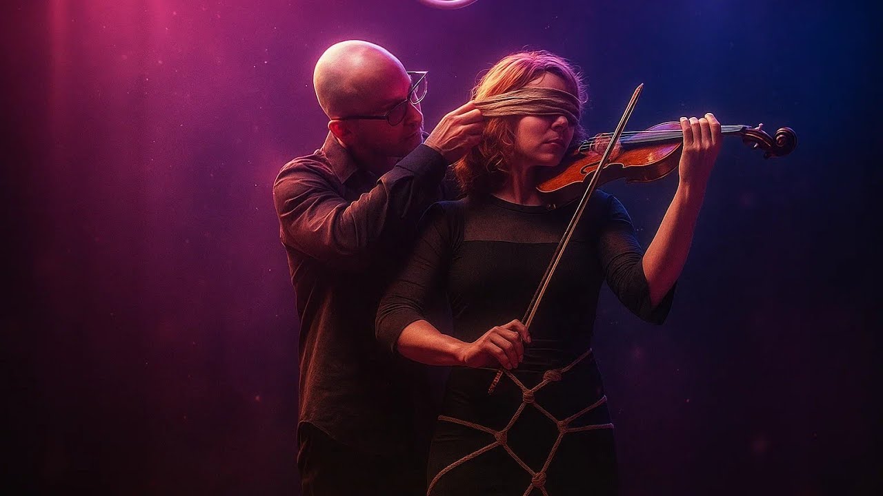 Emotional Rope & Violin Performance – 6 Minute Artistic Journey
