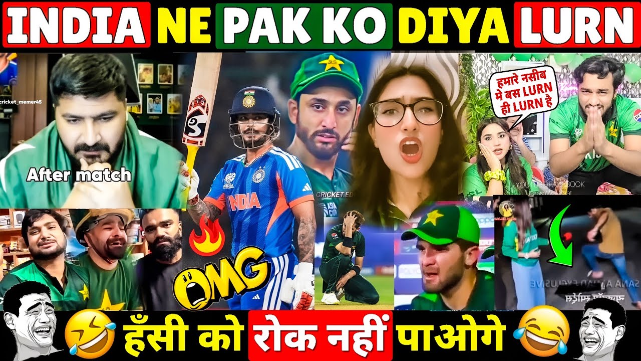 🔥 INDIA BEAT PAKISTAN IN T20 WORLD CUP 2026 PAKISTAN FANS CRYING 🤣 IND VS PAK 🔥 ISHAN KISHAN