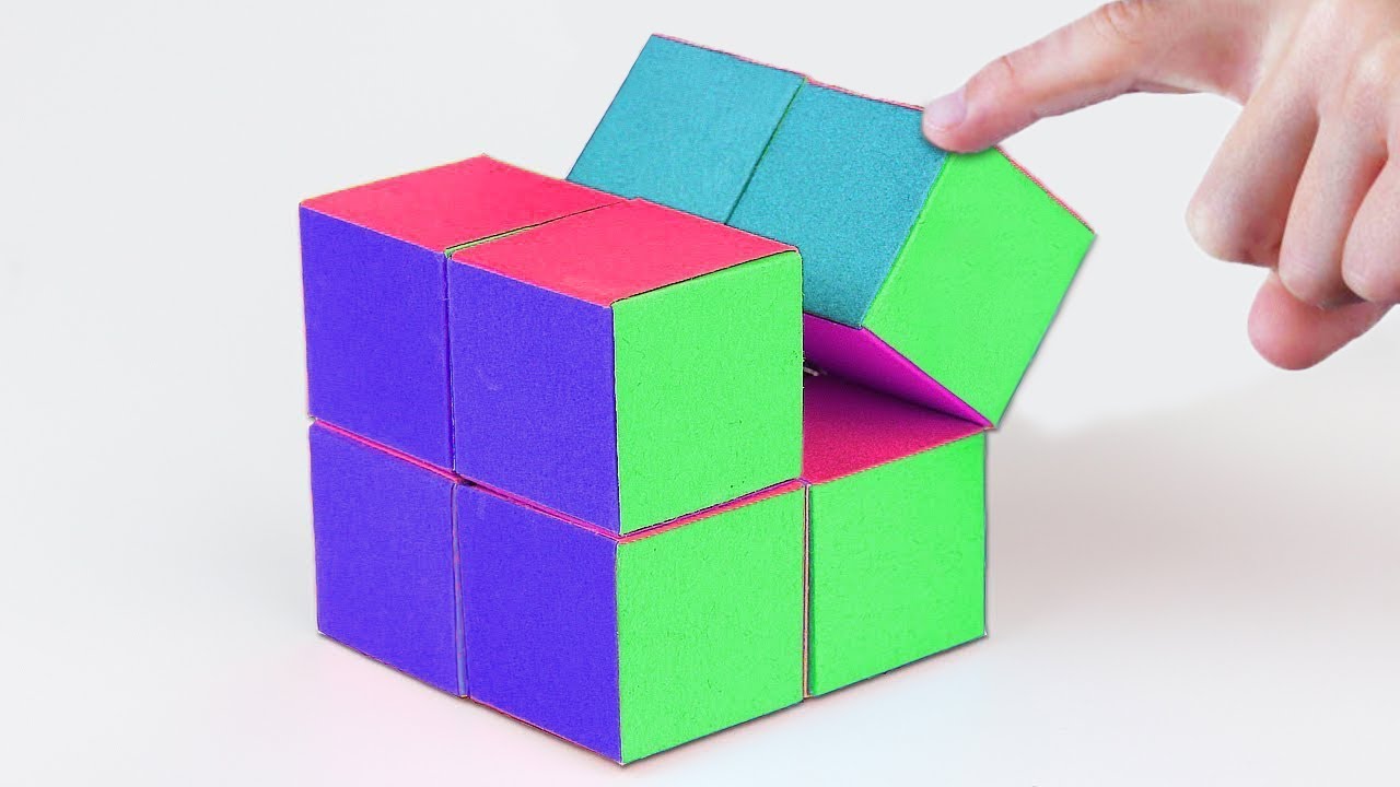 Как сделать бумагу INFINITY CUBE | Непоседа игрушка | ЛЕГКИЕ Инструкции