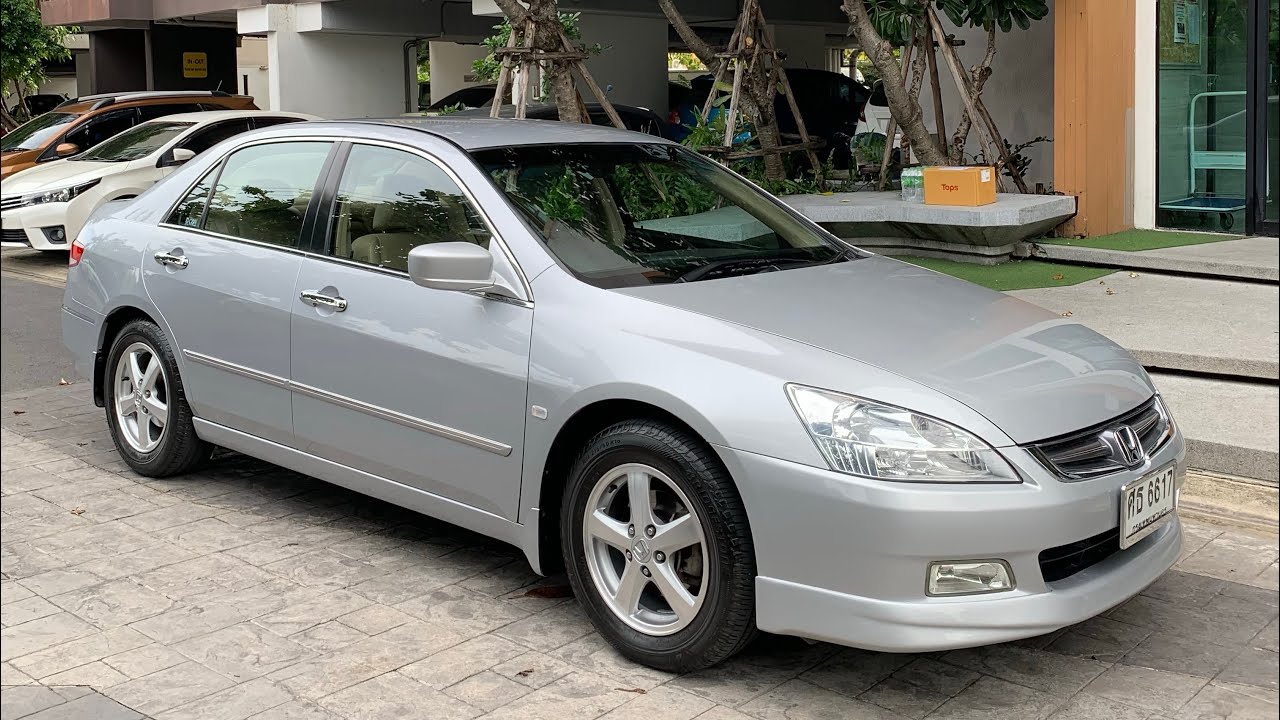 รีวิว 2004 Honda Accord 2.4 มือเดียว น๊อตไม่ขยับ วิ่งน้อยมาก