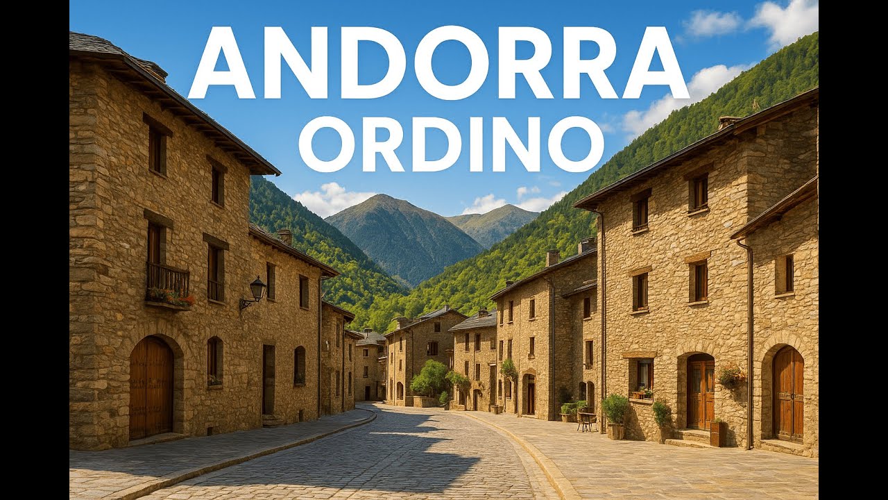 Walking Andorra, Ordino (Binaural Sound)