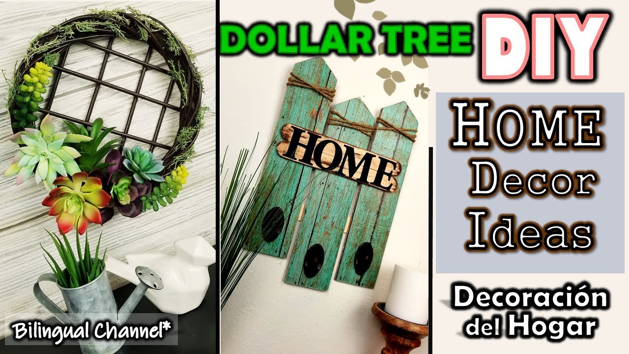 Dollar Tree DIY | Home Decor 2019 | Wall Decor Ideas |  Decoración para el Hogar