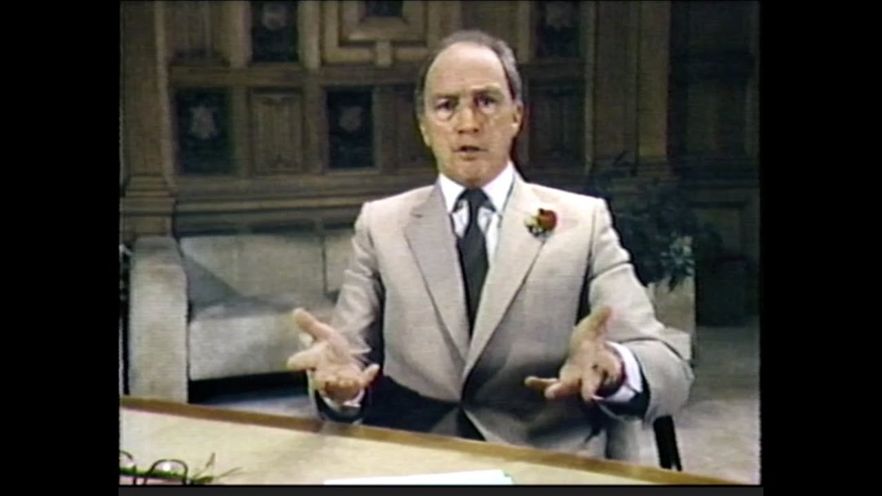Prime Minister Pierre Trudeau National Address &bull; Oct. 21, 1982