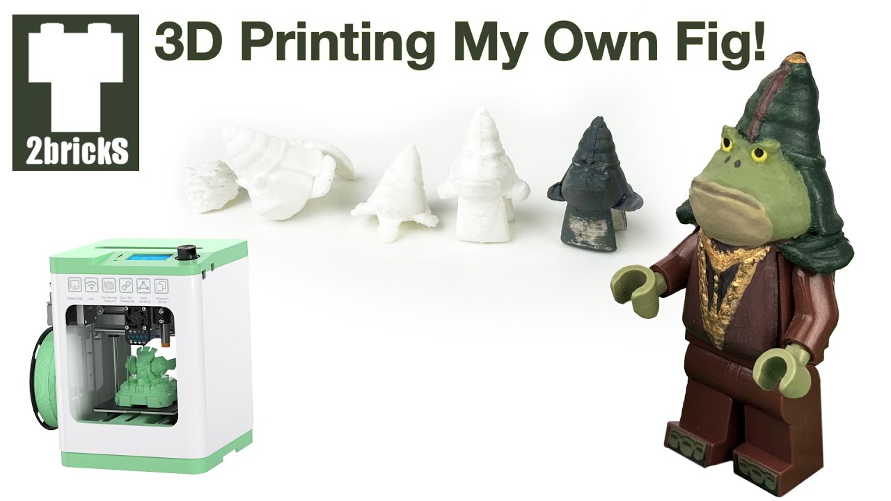 Совместимые детали LEGO, напечатанные на 3D-принтере!