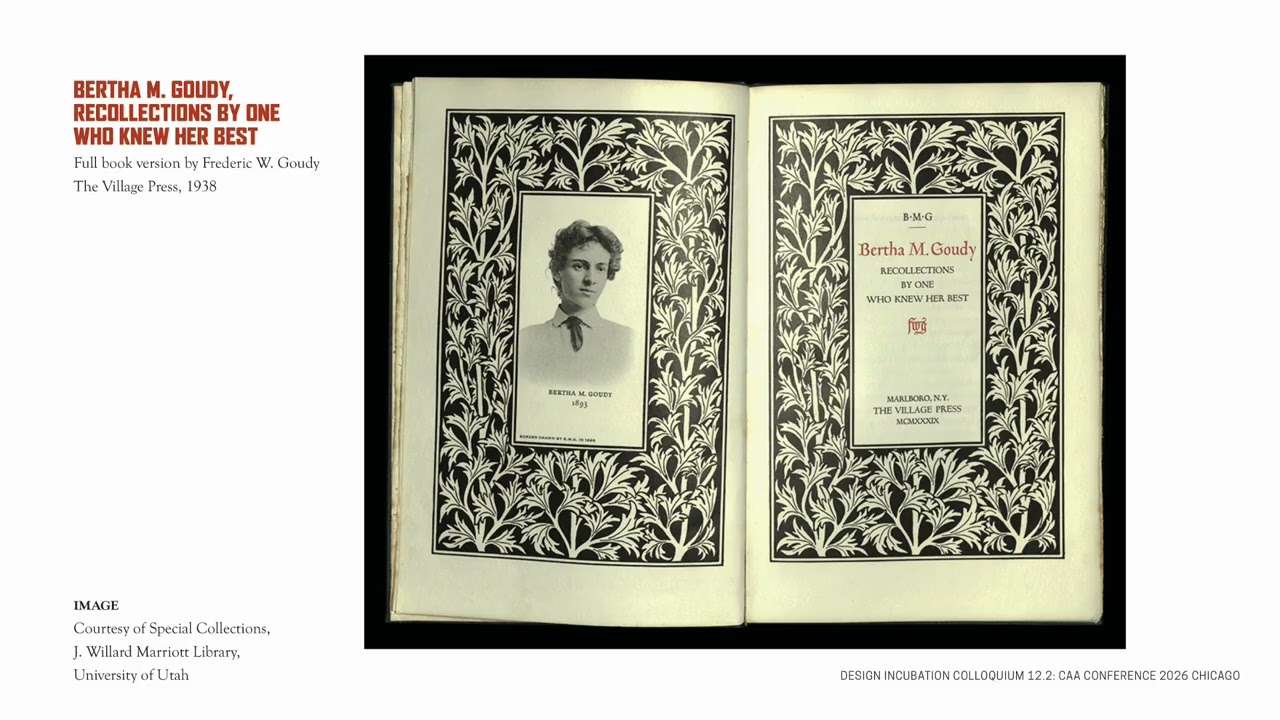 The Significant Others: Women’s Contributions to the Private Press Movement
