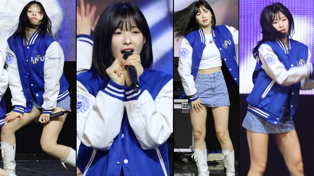 230510 오마이걸 OhMyGirl - 던던댄스 DUN DUN DANCE | 아린 ARIN 세로 직캠 | 인천대학교 축제 [KPOP FanCam 4K]