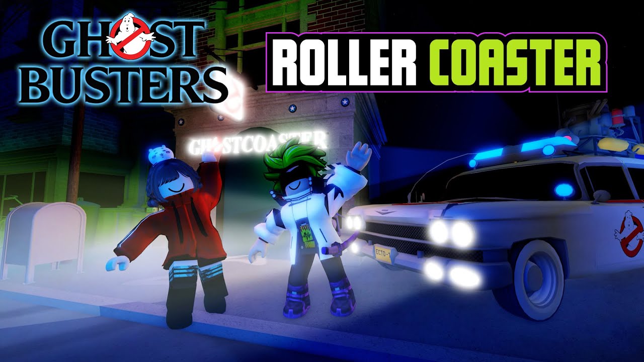 POV Ghostbusters Roller Coaster Ride!