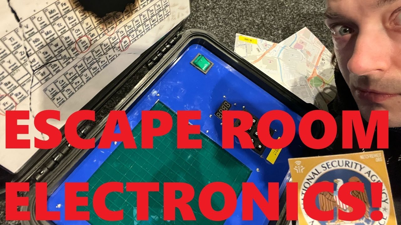 Escape room puzzle making (1 of 3)- the survey map machine!