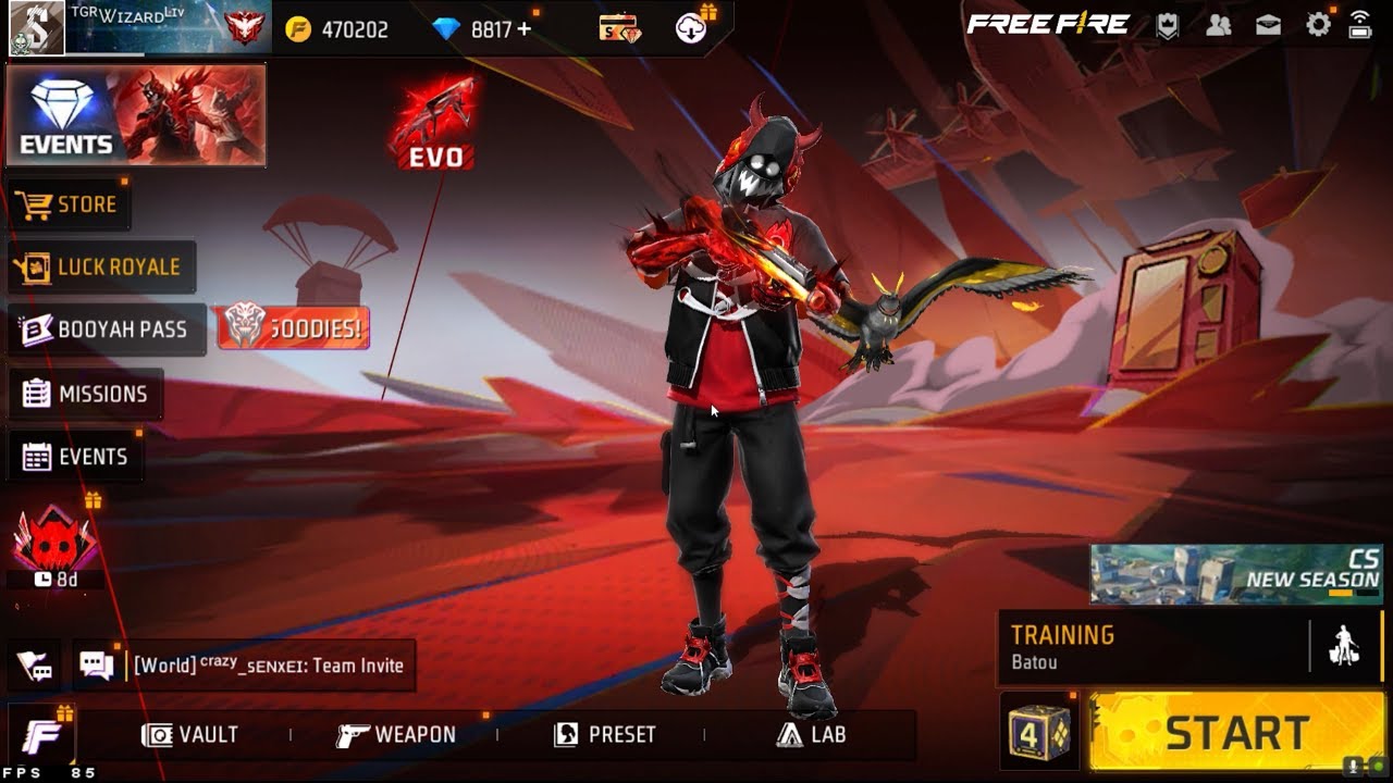 New Chaos Ring Event Opening @SS_Gamer72  | Free Fire | #freefire #SS_Gamer72