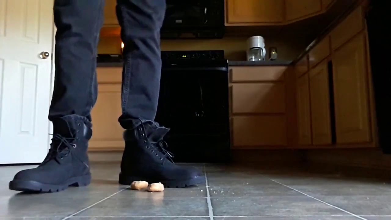 Timberlands black stomp chicken nuggets