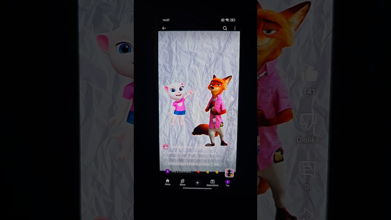 Judy Hopps VS Nick Wilde Zootopia 2 My Talking Angela 2 