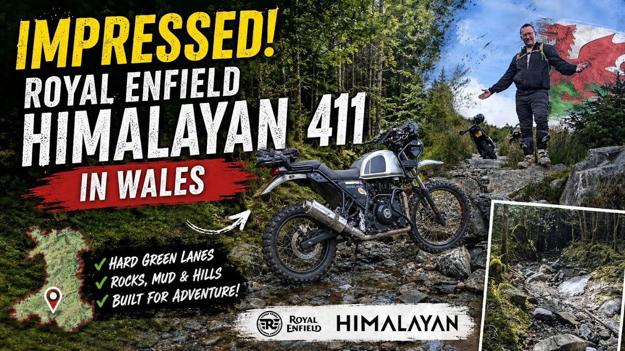 Royal Enfield Himalayan 411 на пределе возможностей | Я искренне впечатлен