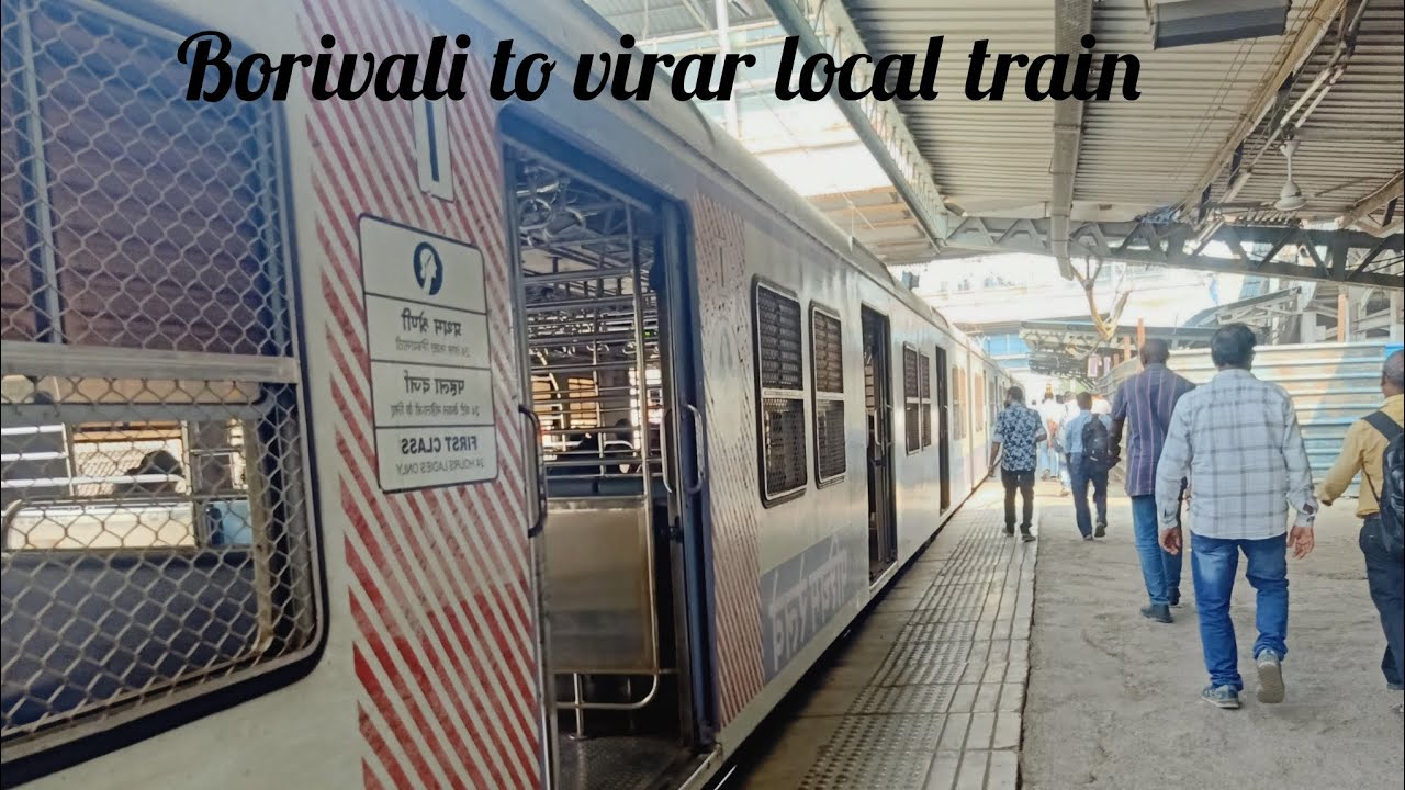 Borivali to virar local train 