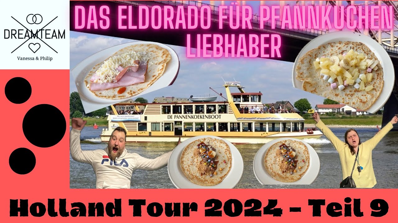 All You Can Eat Pfannkuchen auf einem Boot!? / Pannenkoekenboot Nijmegen / Enschede
