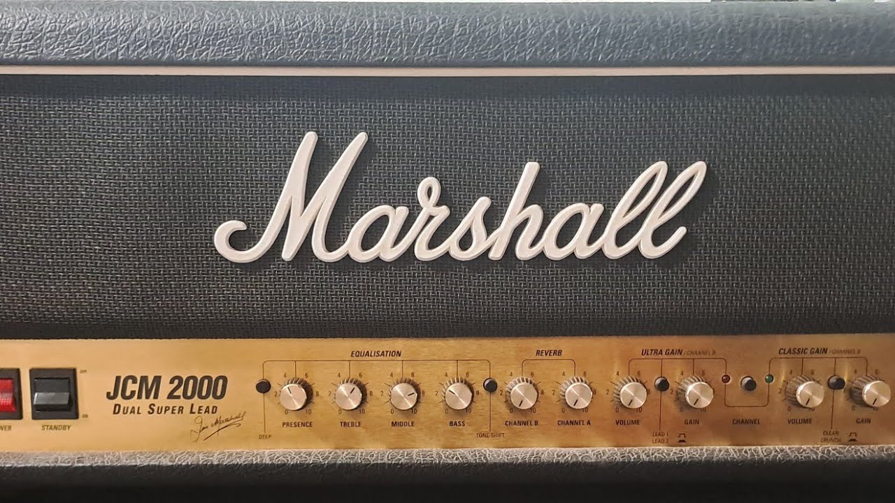 MARSHALL JCM 2000 DSL 100 CLEAN SOUND