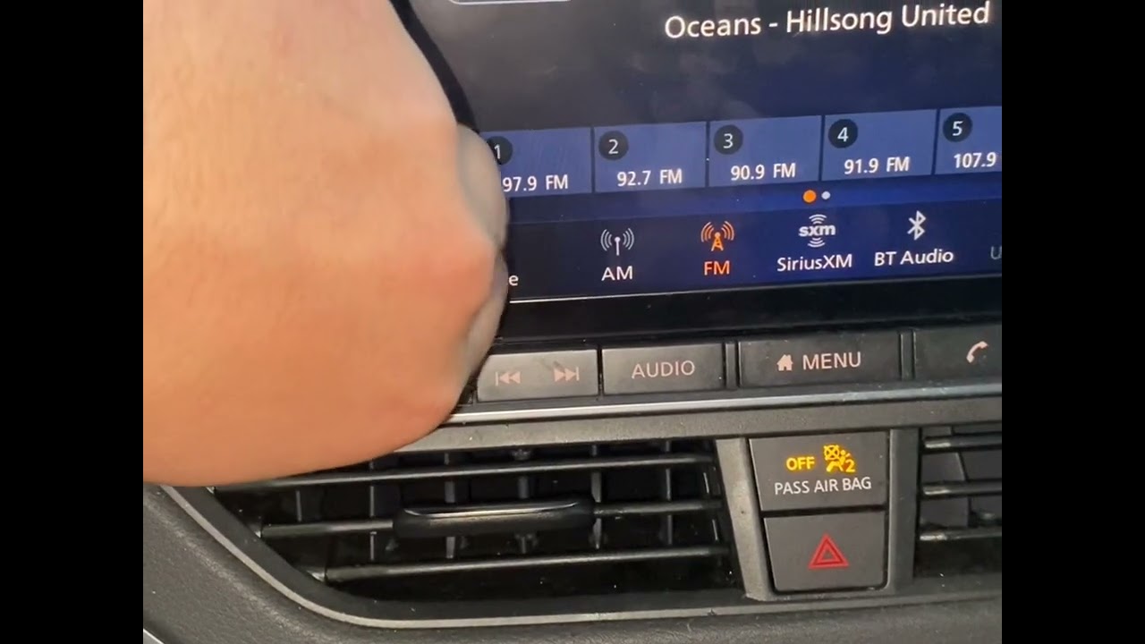 Fix for 2020 Nissan Altima radio knobs not working