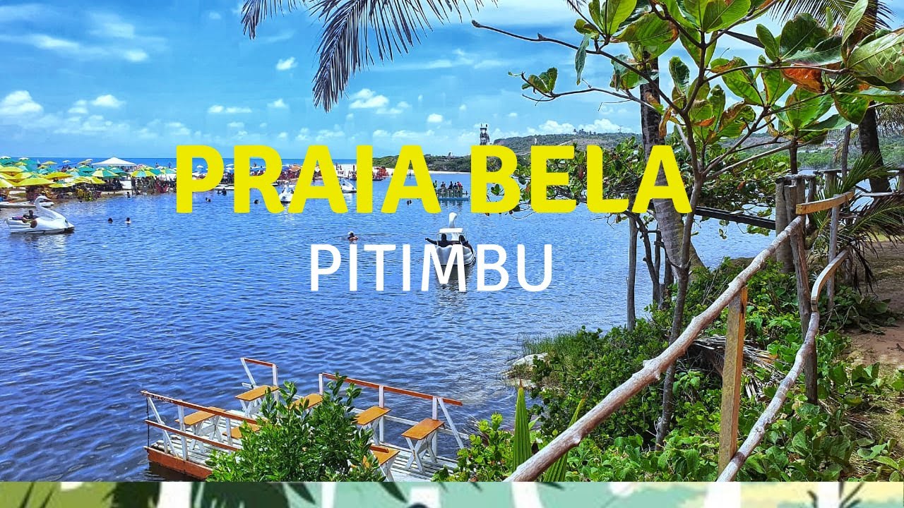 PRAIA BELA! A mais bela praia do litoral sul da PARAÍBA.