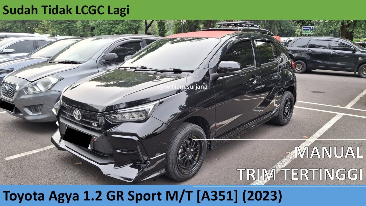 Toyota Agya GR Sport M/T [A351] (2023) review - Indonesia