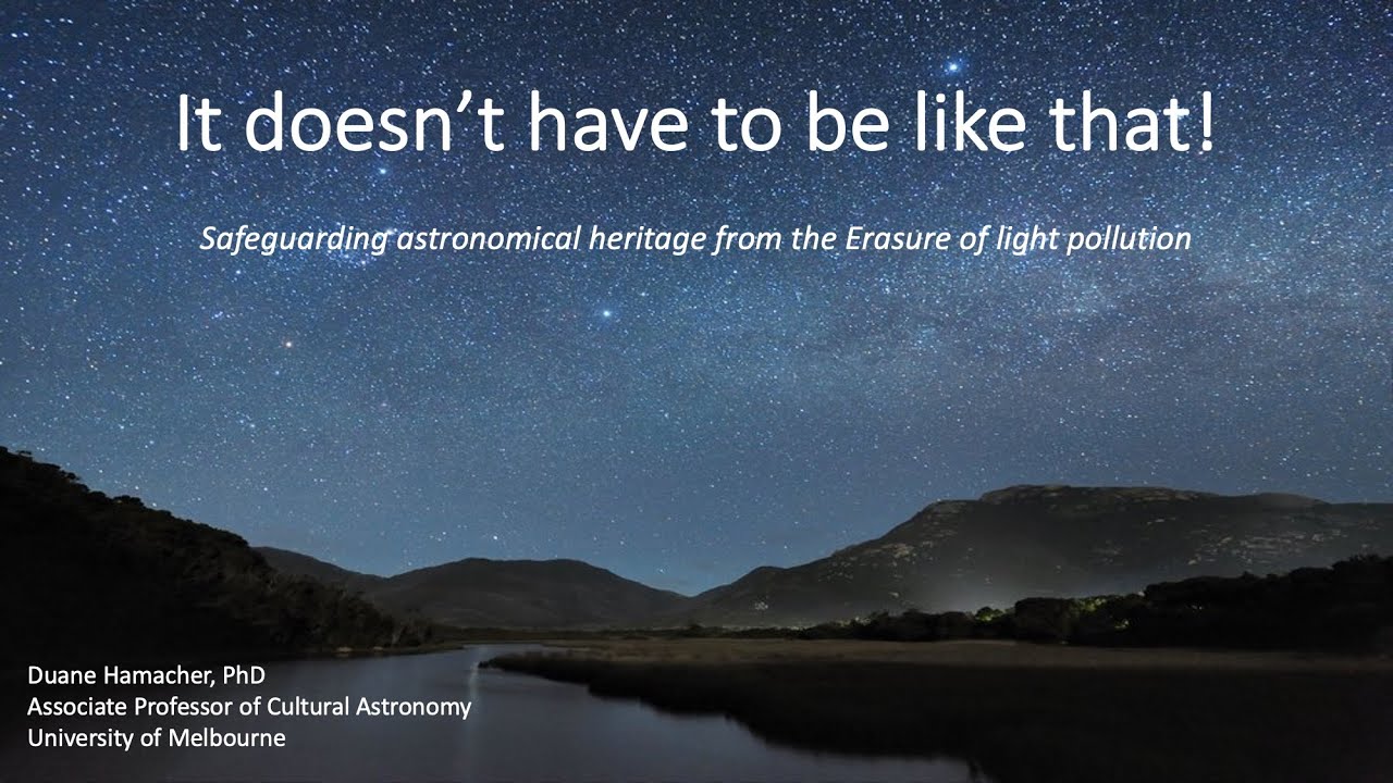 Safeguarding astronomical heritage from the erasure of light pollution