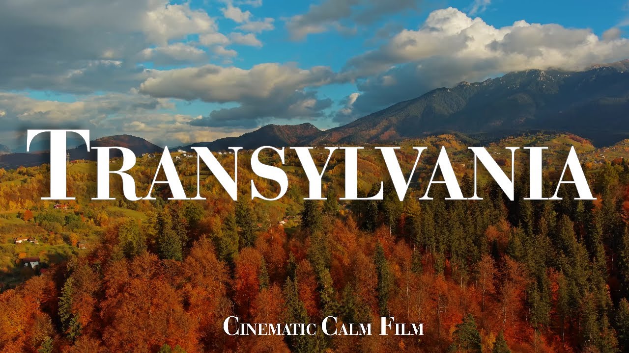 Transylvania 4K Flying Over - Scenic Relaxation with Calm Music