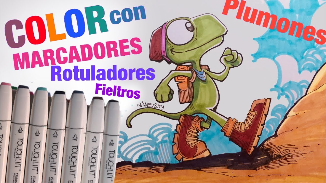 APRENDE A DIBUJAR CON ROTULADORES