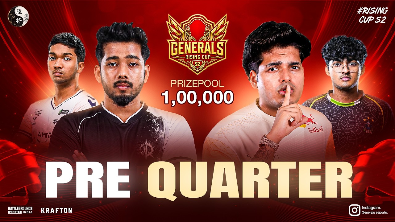 PRE QUARTER LIVE GROUP - 1-2-3 | GENERALS RISING CUP S2 [100K]