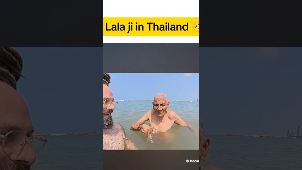 Viral lalaji is in thailand ocean 🌊 #foryou #lalaji #thailand #pokhara