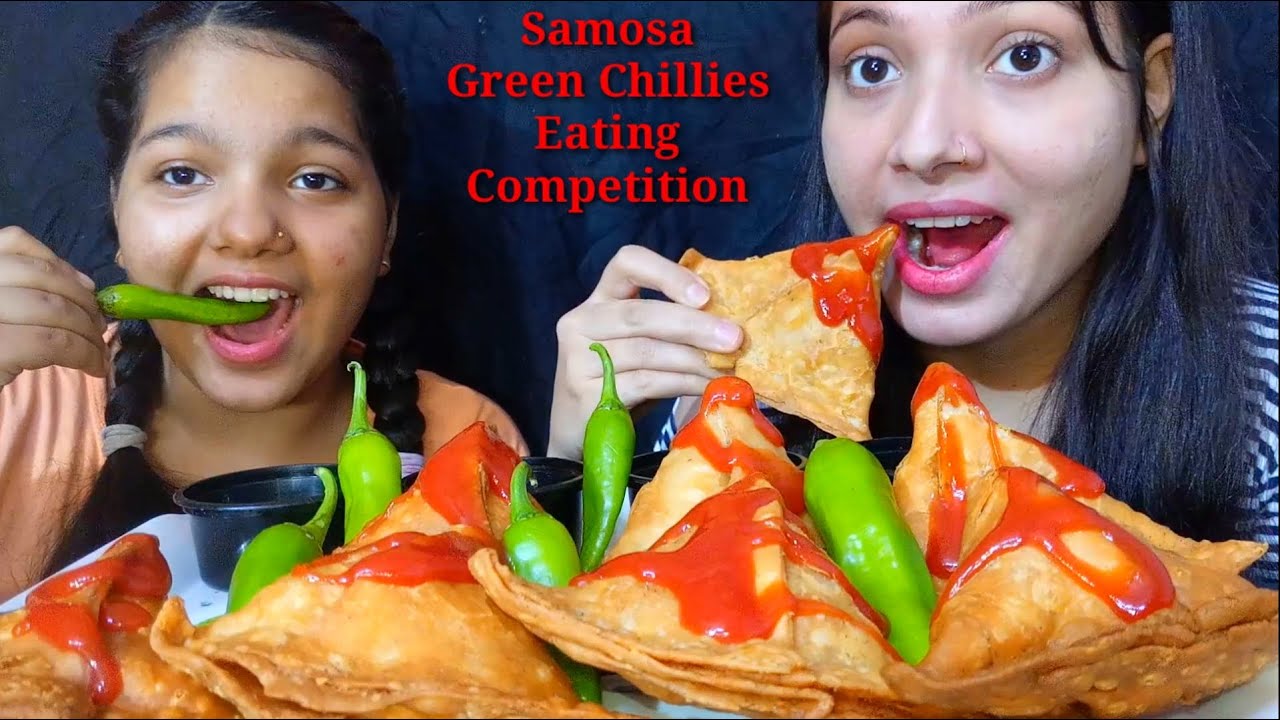 Samosa Eating Competition || SISTER EDITION || Food Challenge || Foodie JD Vlogs