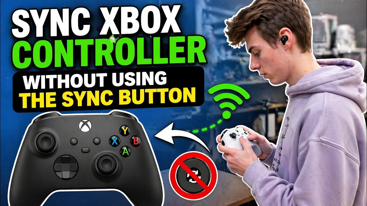 Sync Xbox Controller Without Using the Sync Button